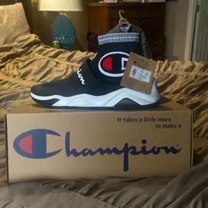 Men’s size 11 Champion shoes. Came in the wrong size. Never wore.